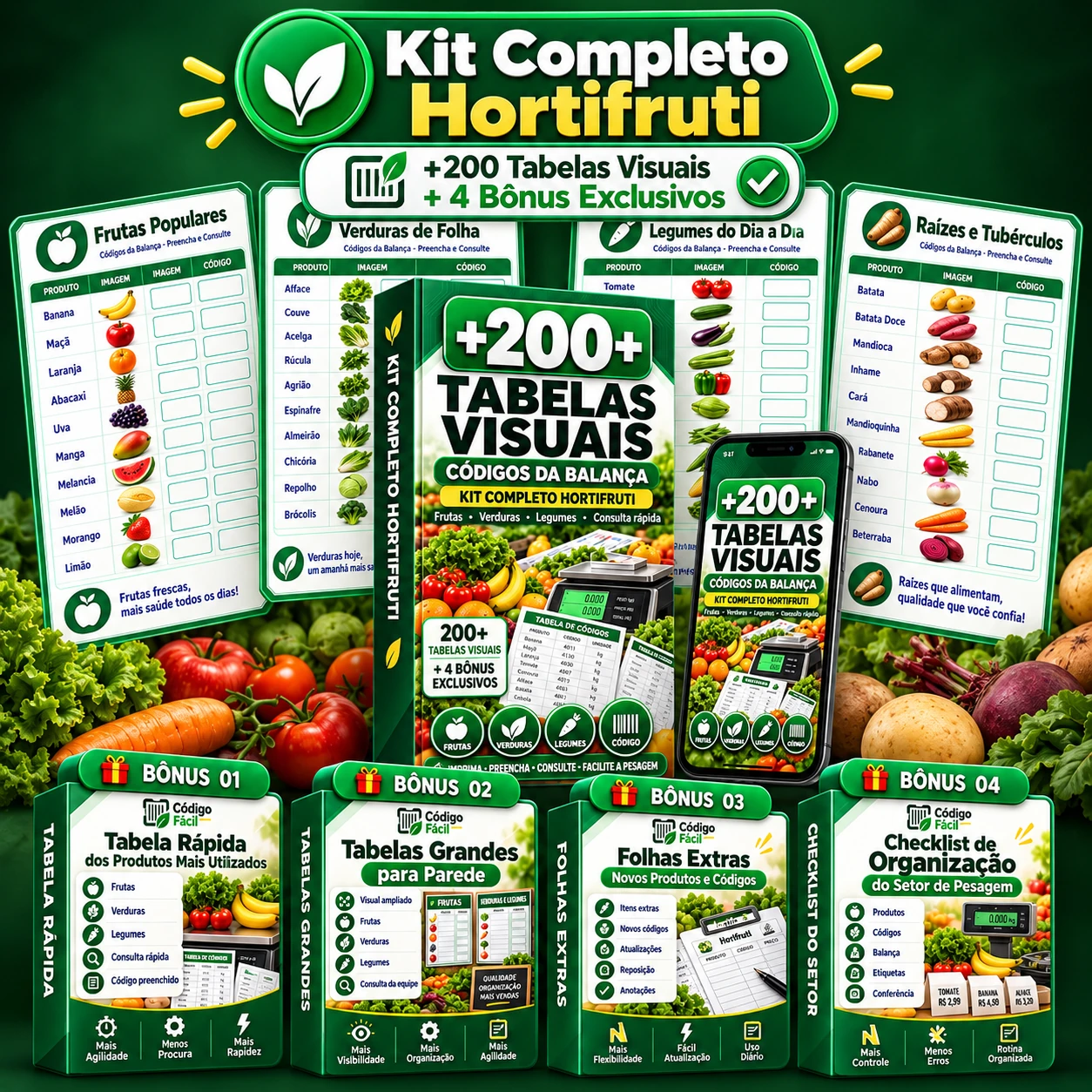 Mockup do Kit Completo